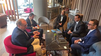 وزير الاستثمار يلتقى مسئولي شركة Jan De Nul البلجيكية لبحث سبل تعزيز التعاون