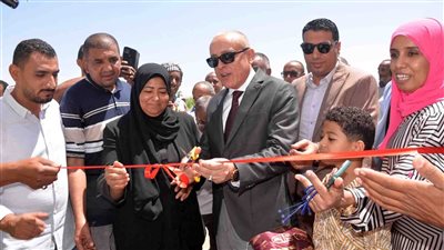 محافظ الأقصر يفتتح مشروعي الصرف الصحي بقريتي النمسا والقرايا بتكلفة 695 مليون جنيه