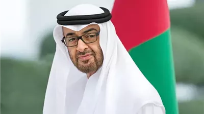 رئيس الإمارات يصل مطار قاعدة الصخير الجوية في البحرين بعد مغادرته لـ قطر