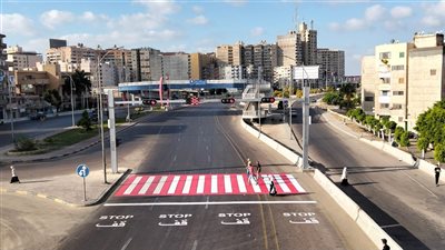 محافظة الإسكندرية تعلن عن بدء أعمال صيانة طريق محور أبو ذكري