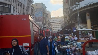 حريق في عقار قديم بالإسكندرية دون وقوع إصابات
