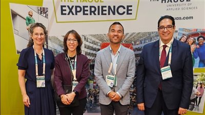 جامعة القاهرة تشارك في المعرض الدولي للتعليم العالي بمدينة جوتنبرج بالسويد