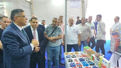 محافظ الجيزة يتابع استعدادات افتتاح معرض أهلًا مدارس بحي العمرانية