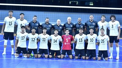 منتخب شباب الفراعنة ينهي استعداداته لبطولة أفريقيا للطائرة