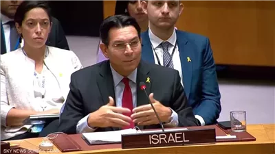 متواطئين وهنكررها تاني، مندوب إسرائيل بالأمم المتحدة يهدد قطر تحت قبة مجلس الأمن