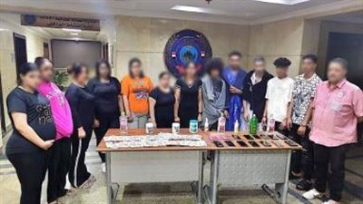 ضبط شبكة دعارة داخل نادي صحي في النزهة 