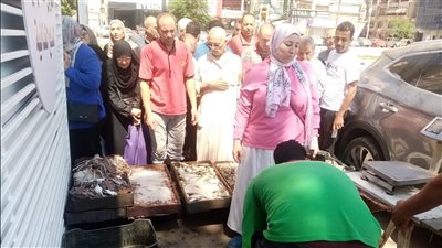 الأسماك تبدأ من 75 جنيهًا، السوق الدائم بالمنصورة يشهد رواجًا ملحوظًا