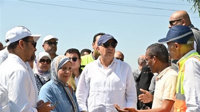 وزير الري يتابع موقف مشروع رقمنة المساقي وتأهيل جسور ترعة الإسماعيلية 
