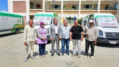 قافلة طبية شاملة بقرية أم الرضا الجديدة ضمن خطة الصحة لشهر سبتمبر