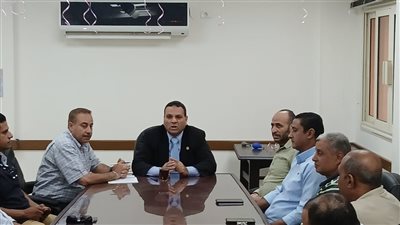 وكيل التموين بالاسكندرية يجتمع بقيادات المديرية الرقابية