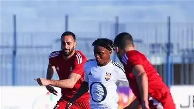 الدوري المصري، تعادل حرس الحدود والجونة 1-1 في الشوط الأول