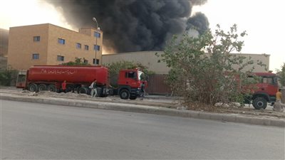 النيابة تستعلم عن شروط السلامة المهنية في مصنع شب به حريق بالمرج