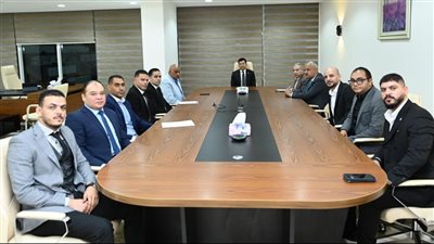 أشرف صبحي يستقبل مجلس مركز التنمية الشبابية بالشيخ زايد ويوجه بافتتاح حمام السباحة