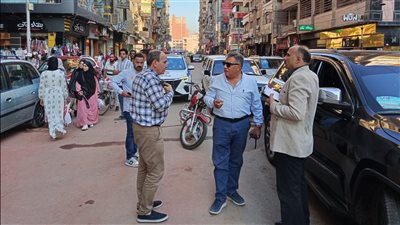 محافظ الدقهلية يتفقد شوارع وميادين وحدائق المنصورة