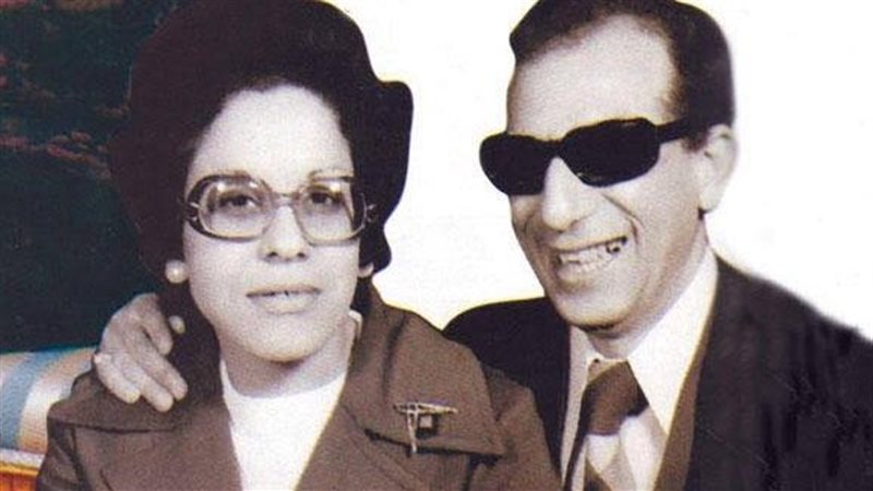 سيد مكاوي وزوجته.فيتو