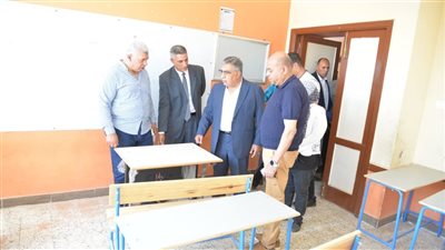 محافظ الدقهلية يتفقد توسعات مدرسة الزهراء للتعليم الأساسي