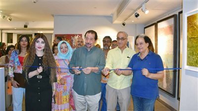 افتتاح معرض 