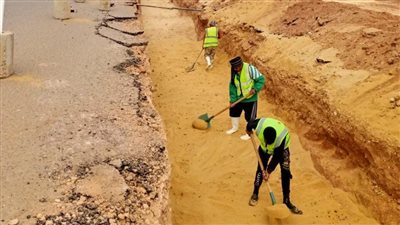 معدلات تنفيذ مشروعات المرافق لأراضي بيت الوطن