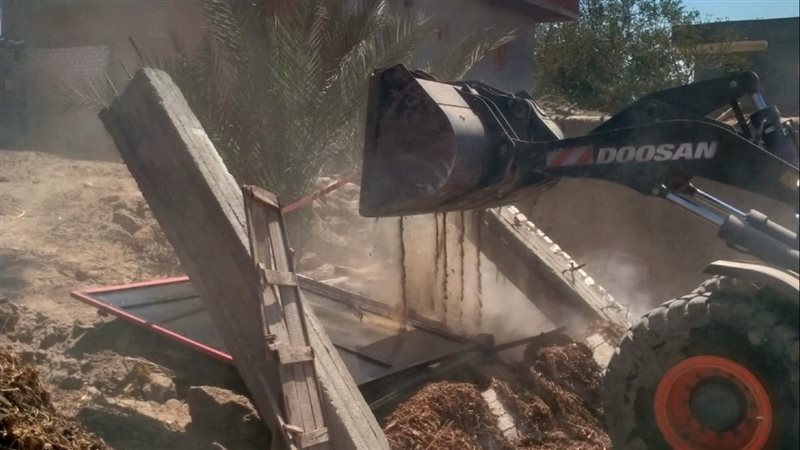 جانب من حملات الإزالة،