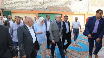 محافظ بني سويف: خدمات متكاملة حول المدارس لضمان بداية دراسية آمنة