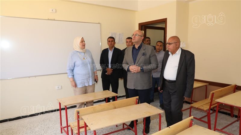 محافظ بني سويف يتابع