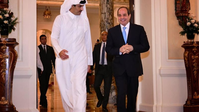 الرئيس السيسي وأمير