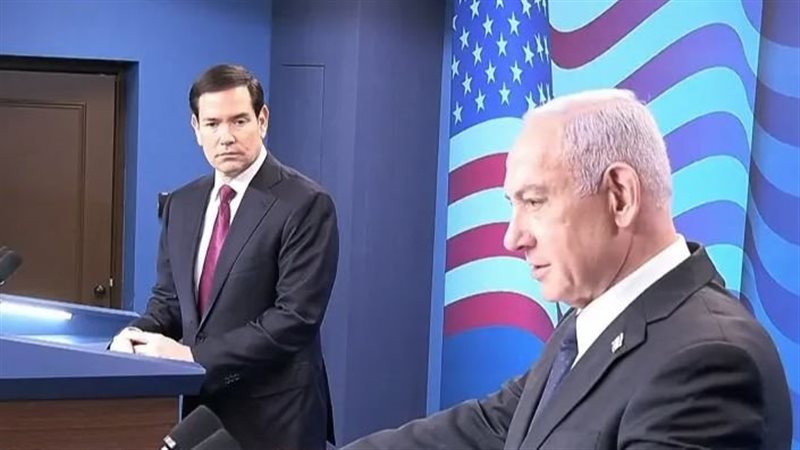نتنياهو وربيو، فيتو