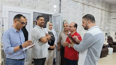 وكيل الصحة بالدقهلية يتفقد مستشفى دكرنس المركزي