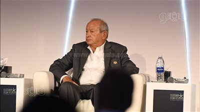 انطلاق المؤتمر الصحفي لمهرجان الجونة السينمائي بحضور نجيب وسميح ساويرس (صور)