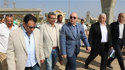 محافظ بني سويف يوجه بسرعة الانتهاء من كوبري الشاملة