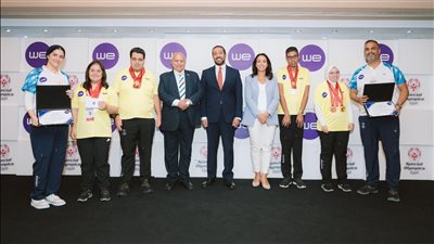 المصرية للاتصالات تكرم أبطال الأوليمبياد الخاص المشاركين بالمسابقة الإقليمية الأولى للفروسية بالإمارات