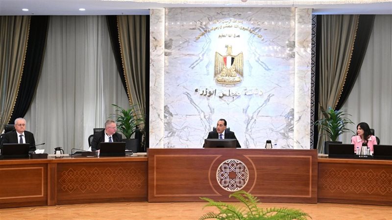مدبولي يستقبل نائب