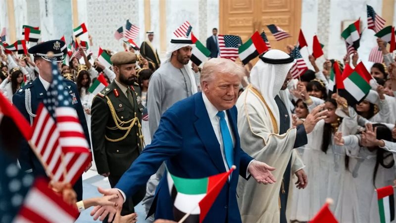 صورة من زيارة ترامب