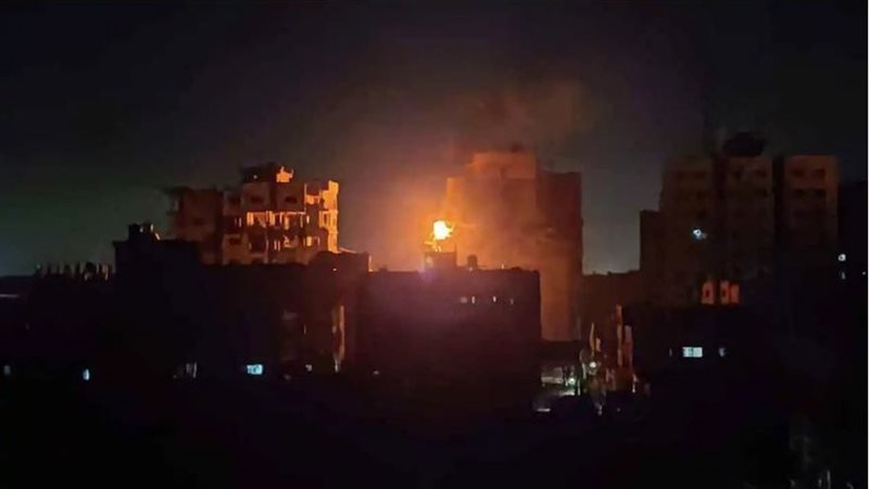 قصف إسرائيلي على