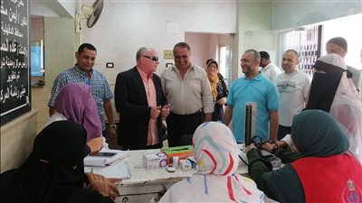 سكرتير عام محافظة الدقهلية يتفقد المركز التكنولوجي بشربين وطلخا