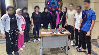 ضبط نادٍ صحي بدون ترخيص لممارسة الأعمال المنافية للآداب بالجيزة