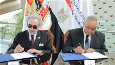 توقيع بروتوكول تعاون بين مكتبة الإسكندرية والنقابة العامة لاتحاد كتاب مصر