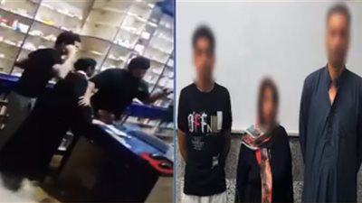 ضبط المتهمين بالتعدي على مالك صيدلية وتحطيمها في الشرقية (فيديو)