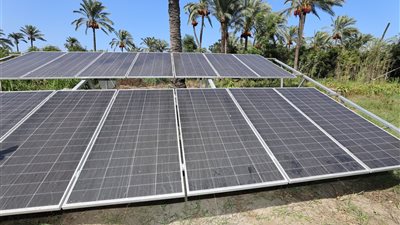 محافظ كفرالشيخ يطلق التجربة الأولى من نوعها لتشغيل رافع مياه الري الزراعي بالطاقة الشمسية