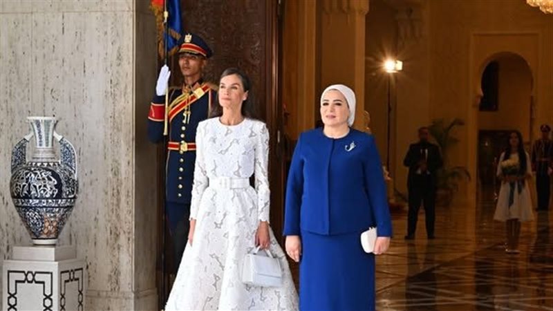 قرينة السيسي وملكة