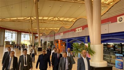 جولة تفقدية للجنة العليا للتفتيش الأمني والبيئي بمطار شرم الشيخ الدولي 