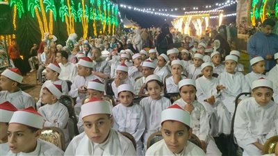 قرية الحلامشة بالمنوفية تكرم 650 من حفظة القرآن الكريم 