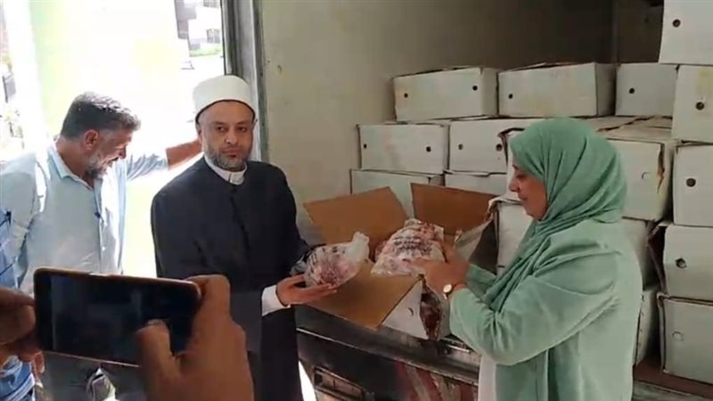 جانب من مراسم تسليم