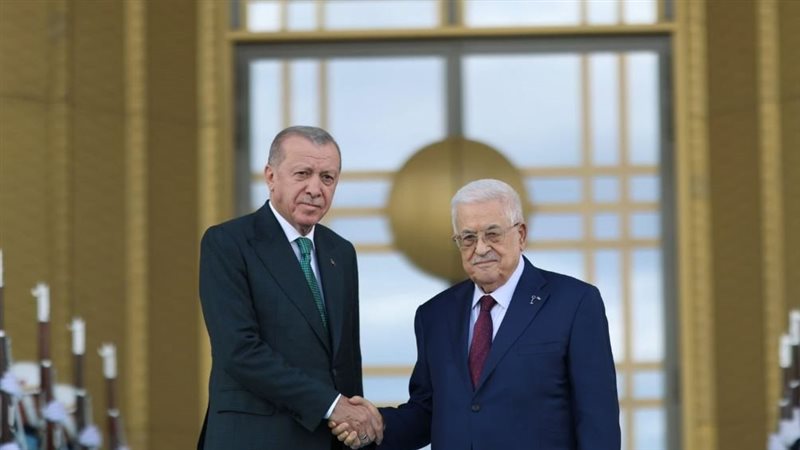 أردوغان وعباس، فيتو