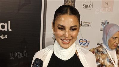 درة تخطف الأنظار بمهرجان بورسعيد السينمائي الدولي (صور)