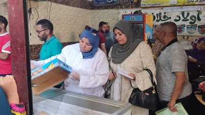 ضبط سلع فاسدة ومخالفات في حملة مكبرة بأسواق الوادي الجديد