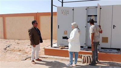 بدء تشغيل محطة تحلية المياه بدرب الأربعين في باريس الوادي الجديد