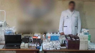 عاطل انتحل صفة طبيب بالتجمع: 8 سنوات بعالج الناس ومفيش مريض اشتكى مني 