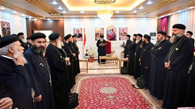 الأنبا مقار يترأس اجتماع الكهنة لمناقشة ترتيبات الخدمة في إيبارشية الشرقية