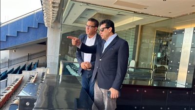 وزير الشباب والرياضة يتفقد ستاد القاهرة استعدادا لاستضافة مباريات الدوري الممتاز
